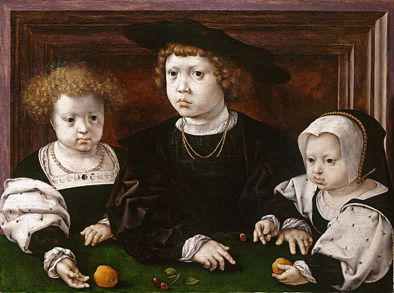 Enfants de Christian II de Danemark - Christine - Jean - Dorothée - 1526